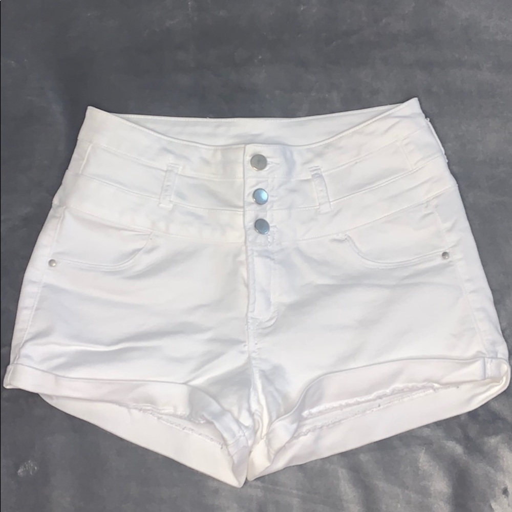 High waisted shorts